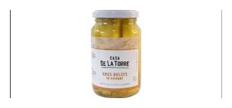 [ASAO-0064] AJIES DULCES EN VINAGRE DE ALCOHOL 300G - Casa de la Torre