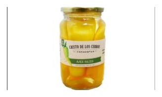 [ASAO-0087] AJIES DULCES EN VINAGRE DE ALCOHOL 300G - Cristo de los Cerros