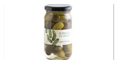 [ASAO-0088] PEPINILLOS EN VINAGRE DE ALCOHOL 300G - Cristo de los Cerros