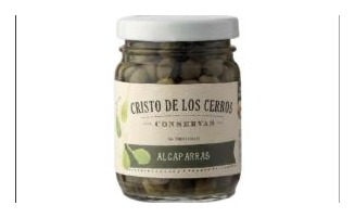 [ASAO-0090] ALCAPARRAS EN VINAGRE Y SAL 90G - Cristo de los Cerros