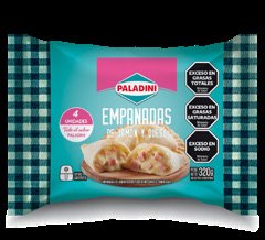 [PAL-123] Empanadas Jamon y Queso 320g Envasado - Paladini