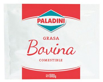 [PAL-127] Grasa Bovina 500g Envasado - Paladini