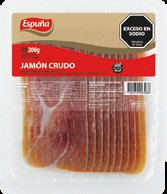 [ESP-007] Jamon Crudo Tipo cava 200g Envasado - Espuna