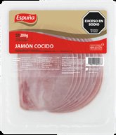 [ESP-010] Jamon Cocido Feteado 200g Envasado - Espuna