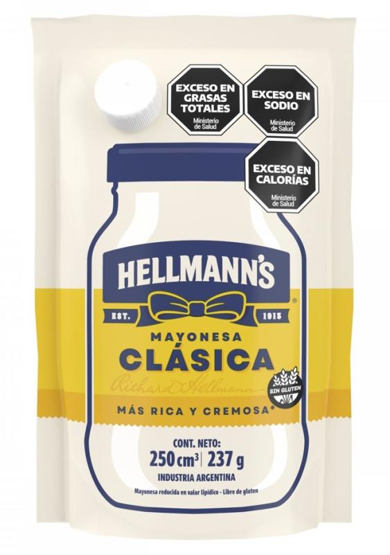 Mayonesa Hellmanns Clasica Promo Doypack 275g