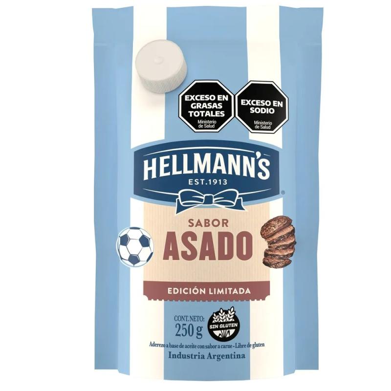 [LEO-4323] Mayonesa Hellmanns Aderezo Asado Doypack 250g