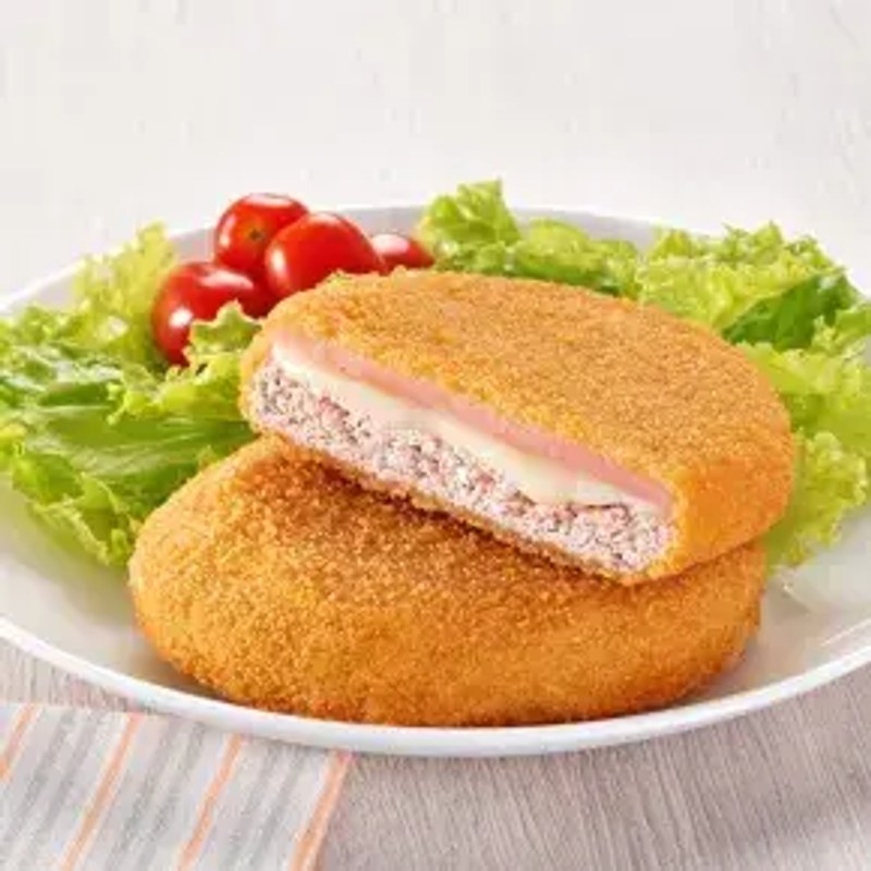 [CMK-038] Medallon de Pollo con Jamon y Queso (fetas) x 6kg - Grupolar