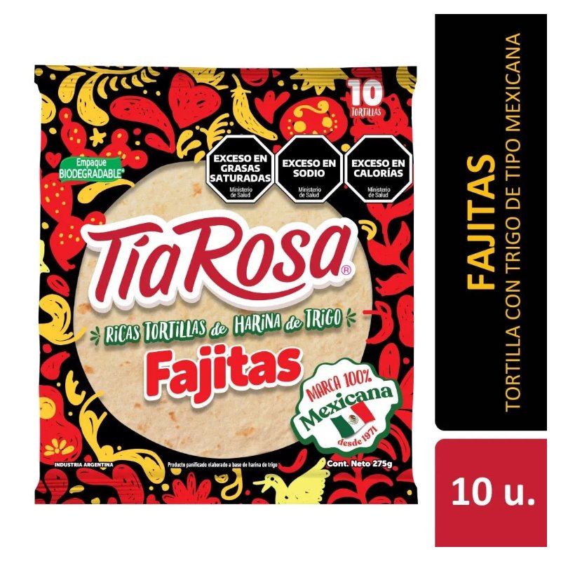 [EST-035] Tortillas Fajitas 220g - Tia Rosa