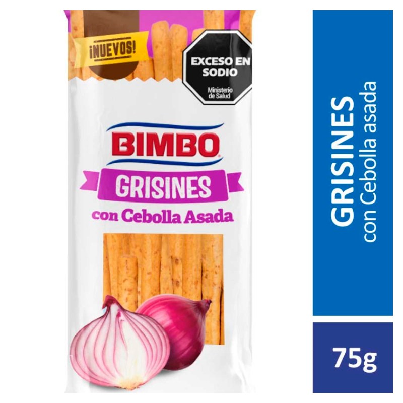 Grisines con Cebolla Asada 75g - Bimbo