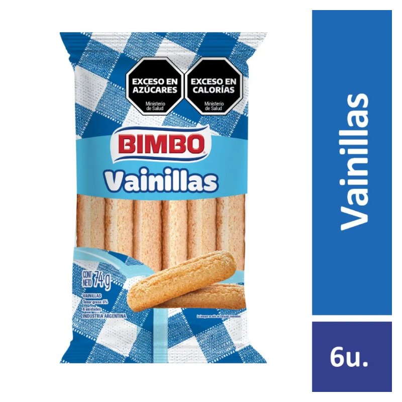 Vainillas 74g - Bimbo