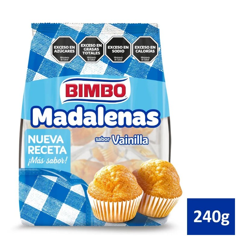 Madalenas Vainilla 200g - Bimbo
