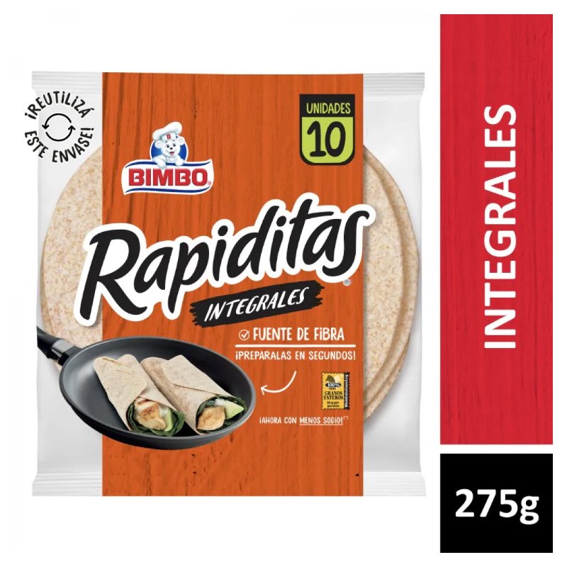 [EST-062] Rapiditas Integrales 220g - Bimbo
