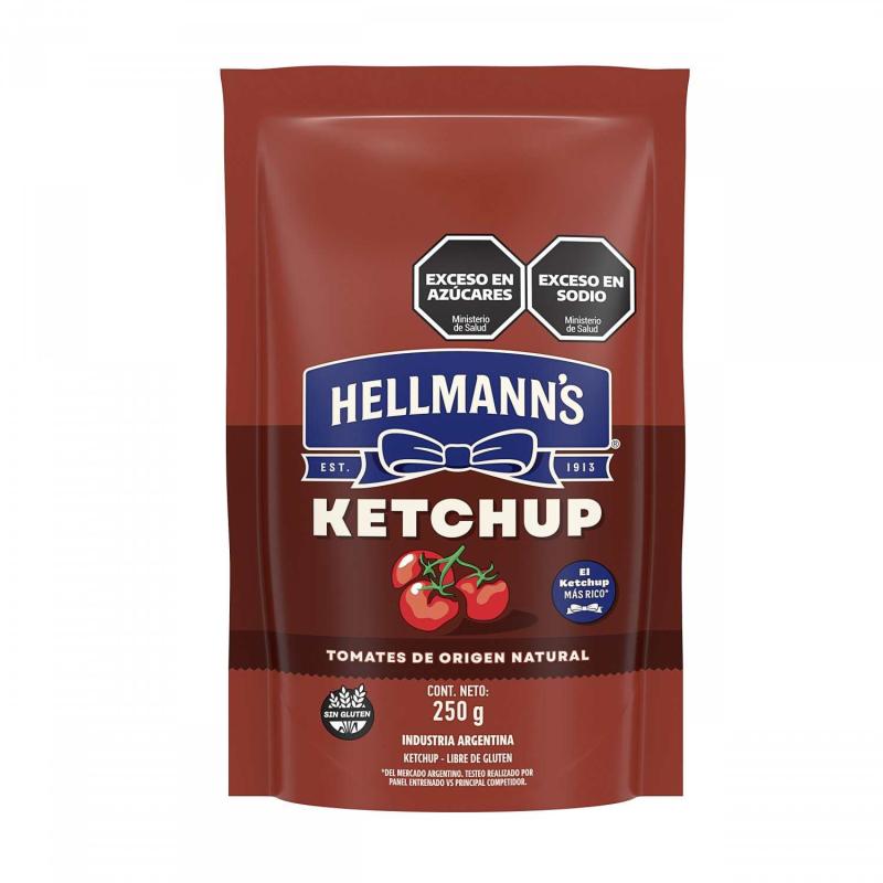 Ketchup Hellmanns Doypack 250g
