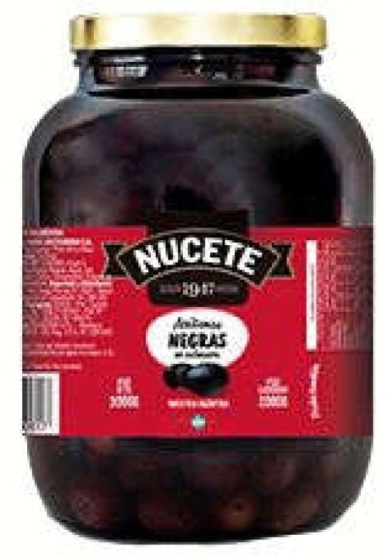 [LEO-12109] Aceituna Nucete Negra Premium Frasco 3kg