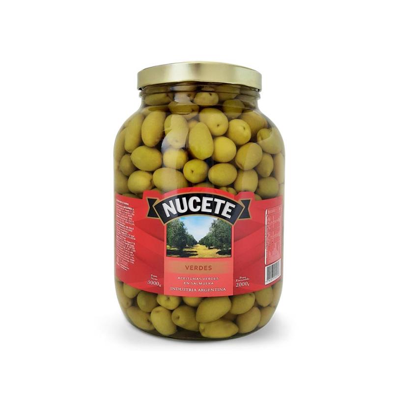 [LEO-12106] Aceituna Nucete Verde 5 Frasco 3kg