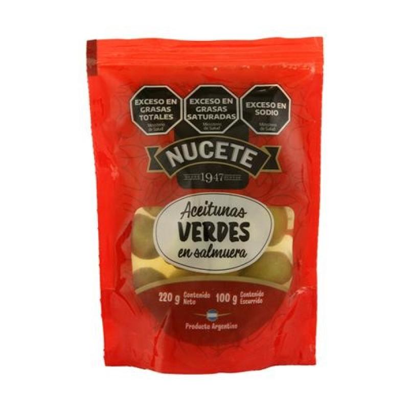 [LEO-12125] Aceituna Nucete Verde Doypack 220g