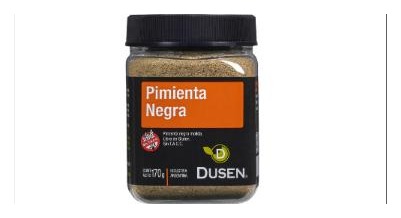 [ASAO-0044] PIMIENTA NEGRA MOLIDA 190G - Dusen